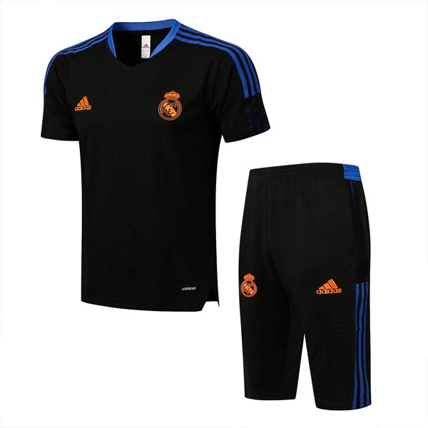 Entrenamiento Real Madrid Conjunto Completo 2022 Negro Azul